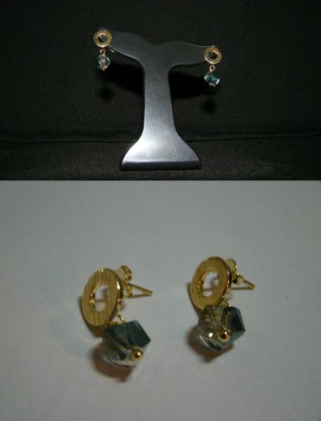 Brinco Argola com Pedra